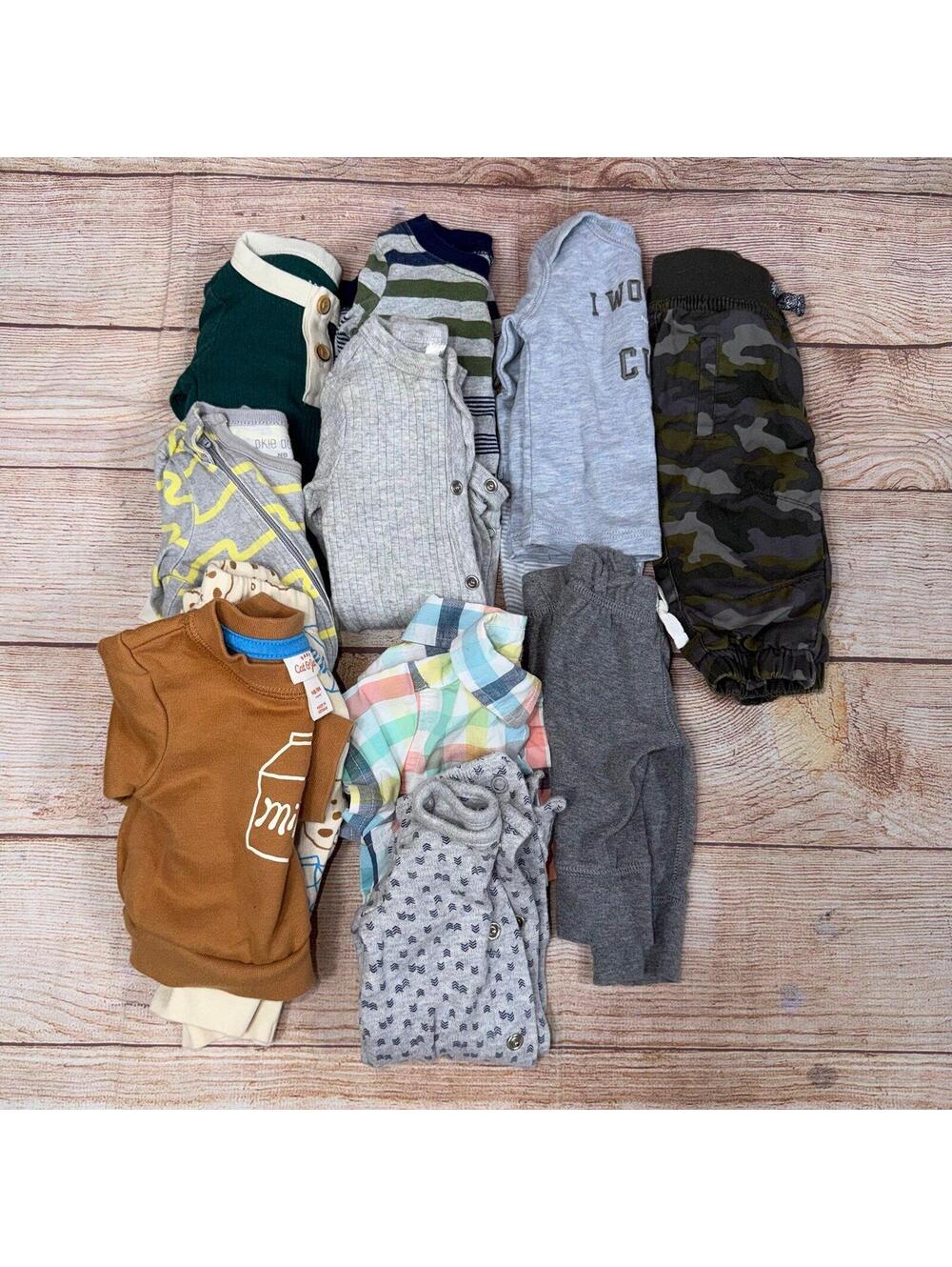 Baby Boy Clothing Bundle Newborn & Preemie